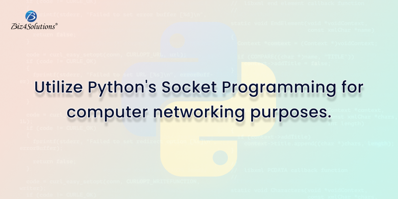 python socket programming