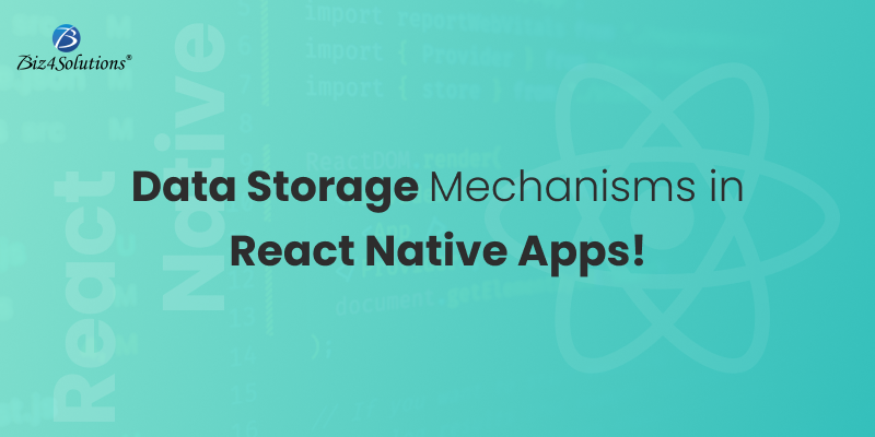 React native storage options