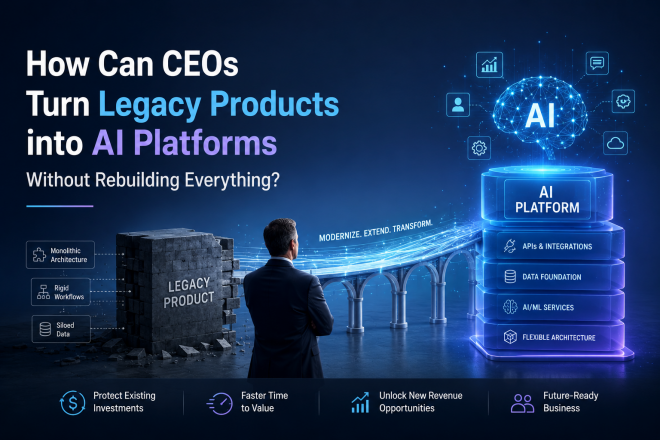 How Can CEOs Turn Legacy Products into AI Platforms Without Rebuilding Everything?