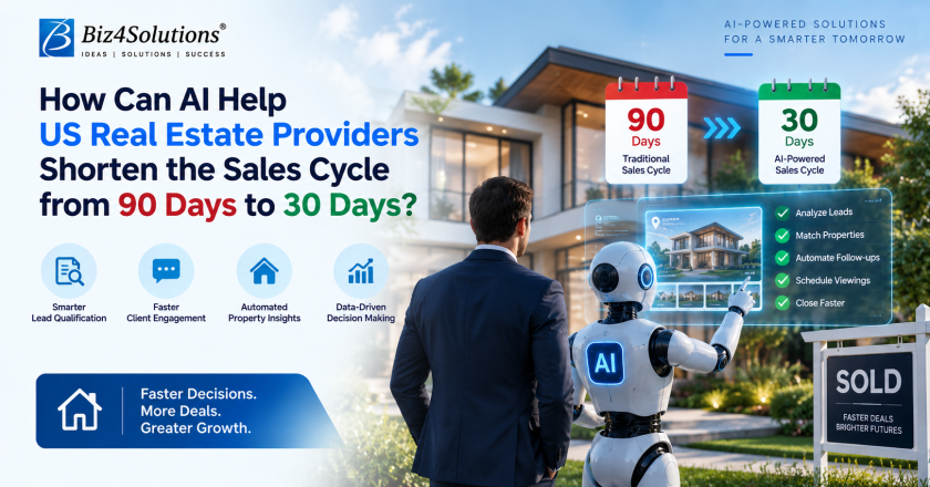 How Can AI Help US Real Estate Providers Shorten the Sales Cycle from 90 Days to 30 Days?
