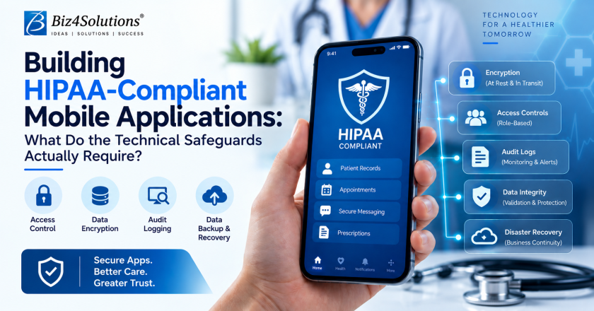 Building HIPAA-Compliant Mobile Applications: What Do the Technical Safeguards Actually Require?