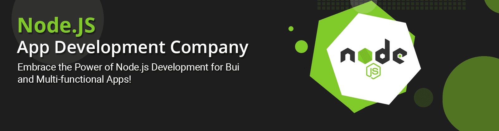 Node.js app development company